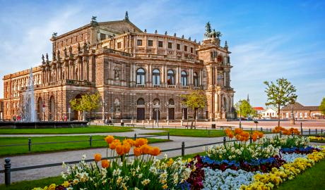 Dresden mit Besuch in der Staatsoperette