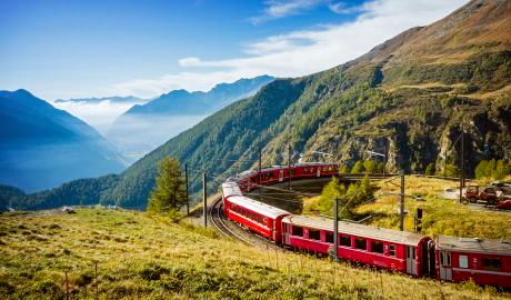 Schweiz – per Express durch die Schweizer Berge